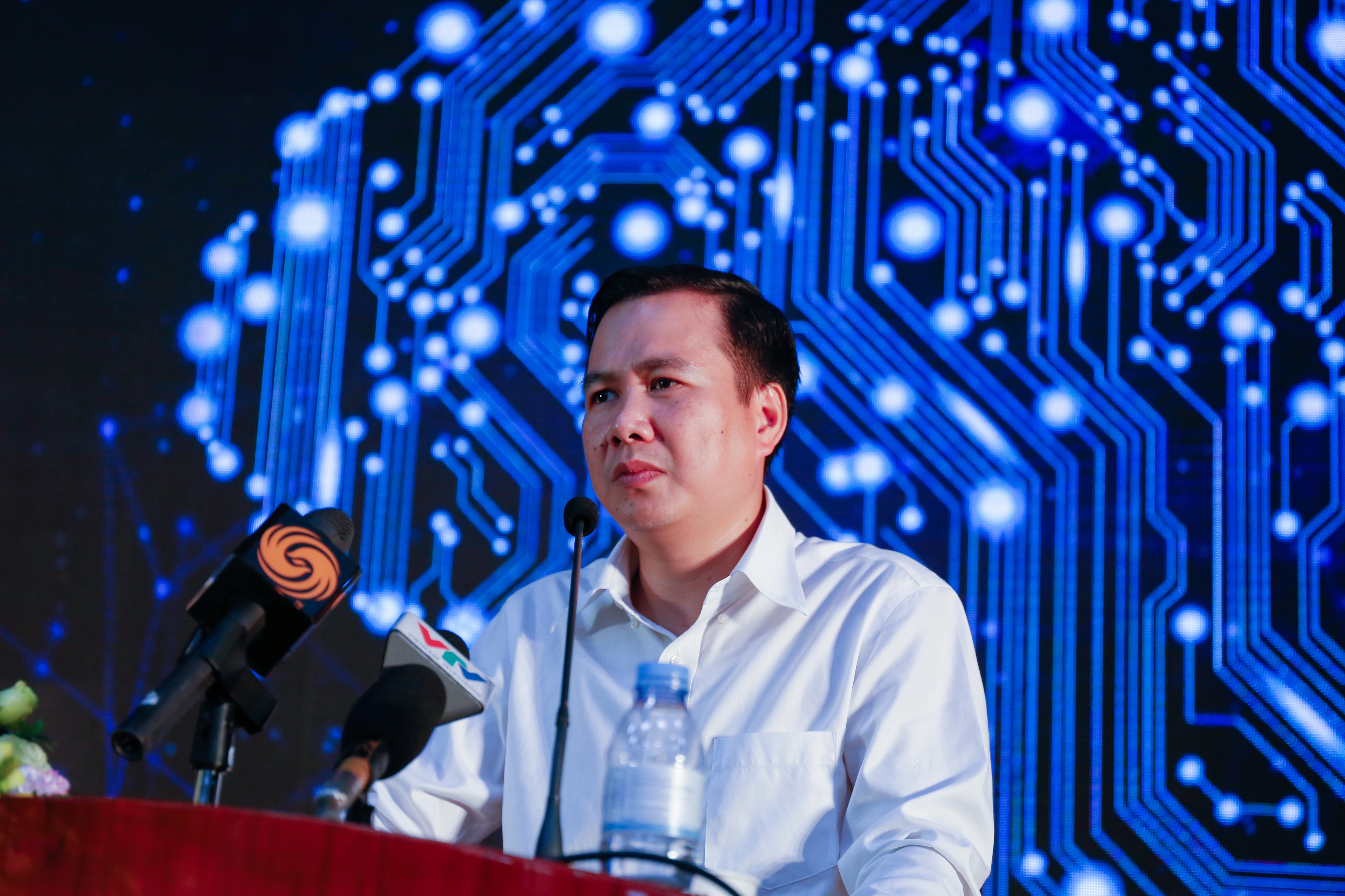 Thứ trưởng Bùi Thế Duy phát biểu tại buổi khai mạc sự kiện sáng ngày 15/8. Thứ trưởng Bùi Thế Duy phát biểu tại buổi khai mạc sự kiện sáng ngày 15/8.