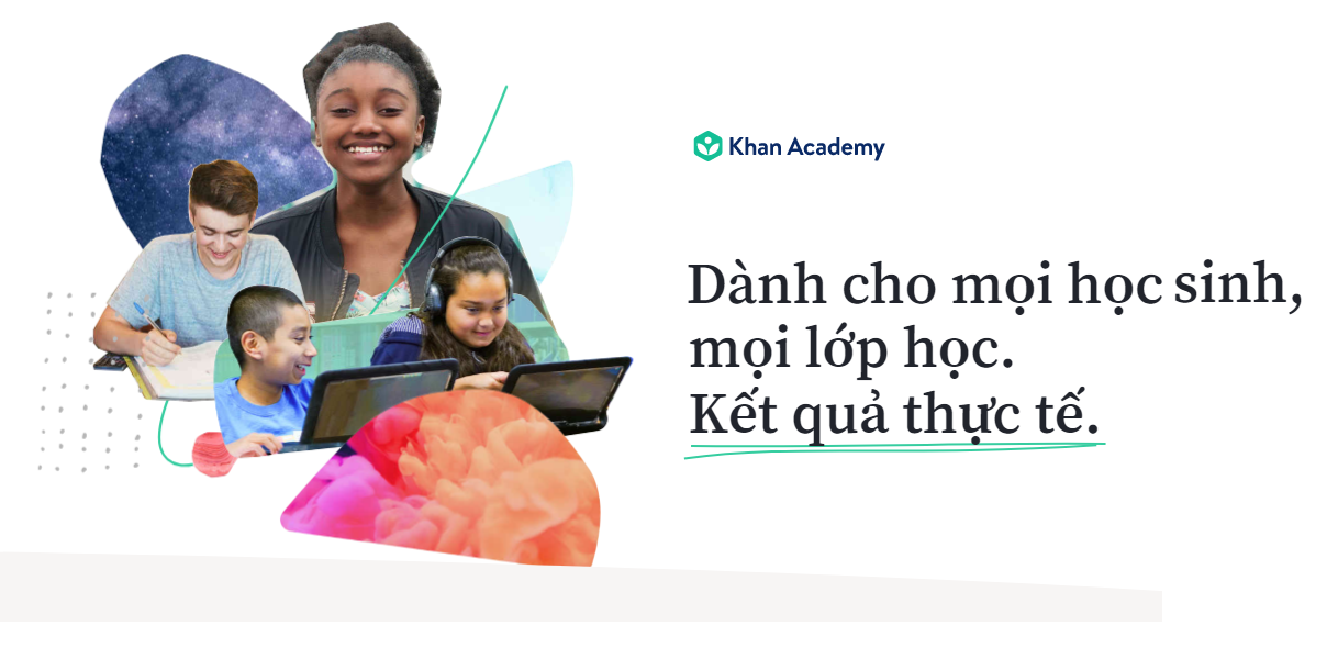 Phiên bản tiếng Việt của Khan Academy | Ảnh: KATV Phiên bản tiếng Việt của Khan Academy | Ảnh: KATV