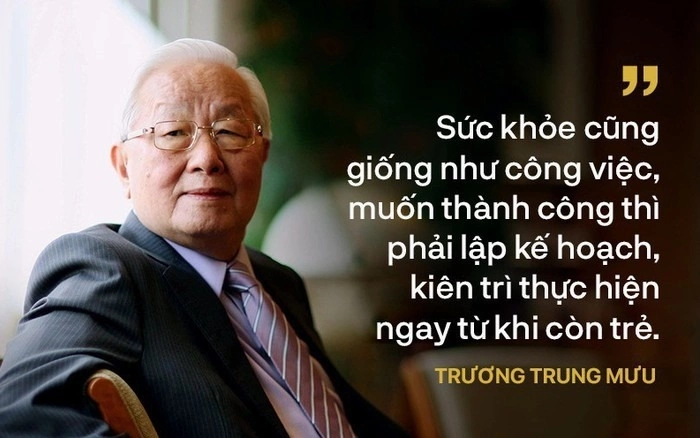 Ông Trương Trung Mưu (92 tuổi), nhà sáng lập TSMC, xuất hiện trong một sự kiện mới đây tại Đài Bắc. Ảnh: CN Ông Trương Trung Mưu (92 tuổi), nhà sáng lập TSMC, xuất hiện trong một sự kiện mới đây tại Đài Bắc. Ảnh: CN